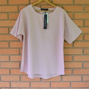 3/$20 NWT Zanzea- Blush/Mauve Thin Blouse